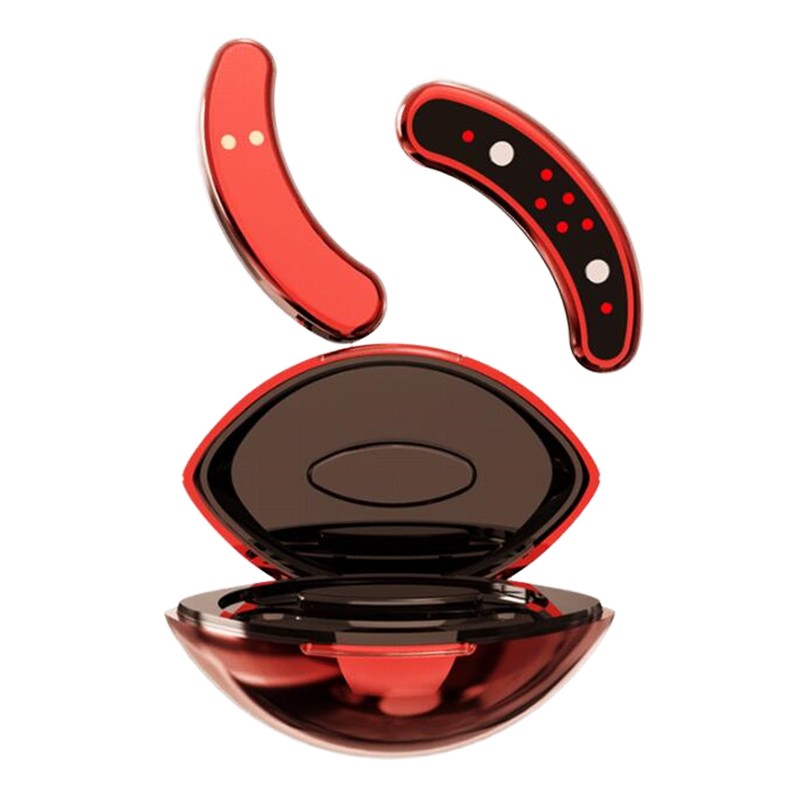 Hot Mini Eye Beauty Device Anti-Aging Heating Therapy Eye Massager EMS Micro Current Skin Tightening for Dark Circles Wrinkles