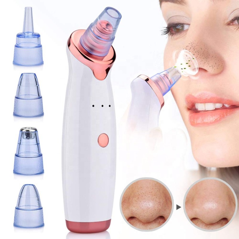 Electric Blackhead Removal Device Pore Cleanser Acne Cleaner Black Point Vacuum Remover Comedone Pore Cleaner Beauty Instrument