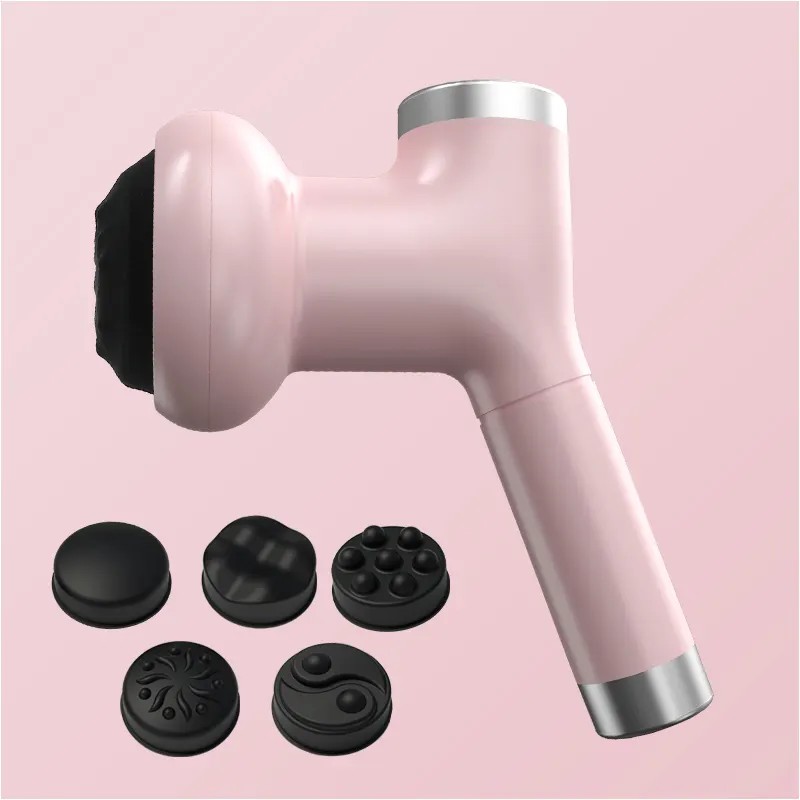 Handheld Body Sculpting Machine Portable ABS Cellulite Massager with 5 Massage Heads for Home Use