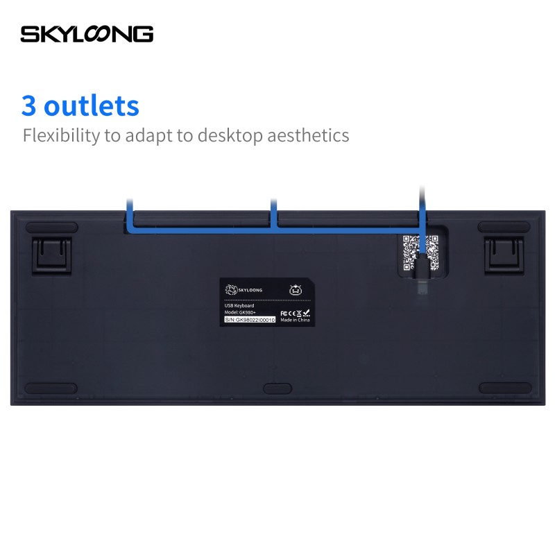 Multimedia Keyboard Manufacturer - Skyloong GK980 Multimedia Marco