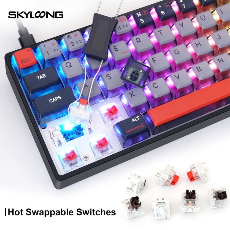 QMK Keyboard Factory - Skyloong 60% QMK VIA Mechanical