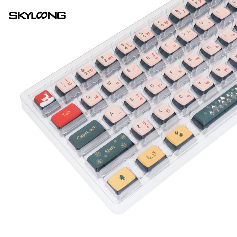 Coiled Cable Supplier - Skyloong Aviator USB C Keyboard Coiled