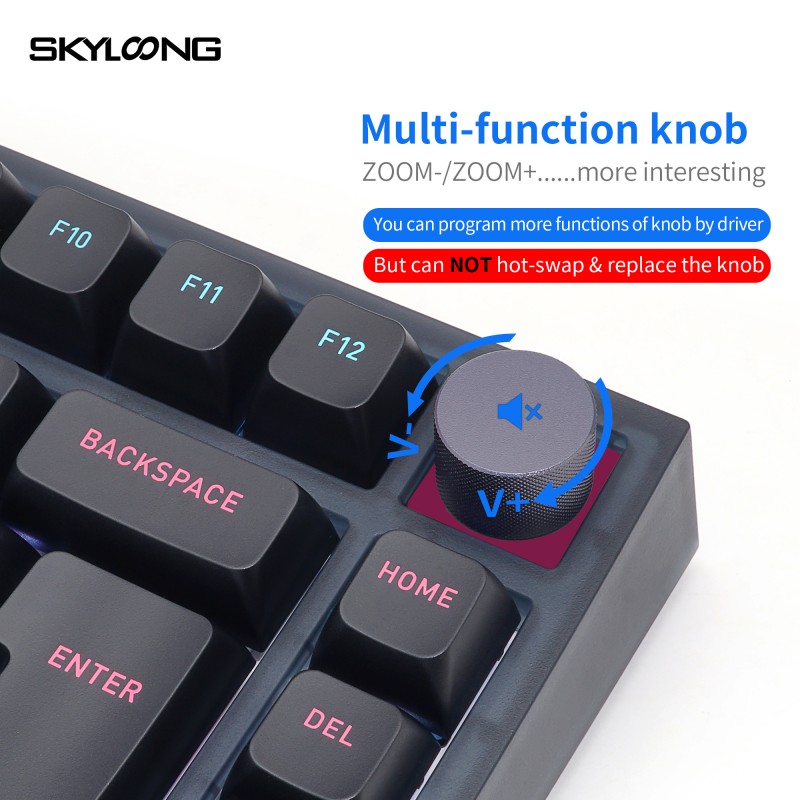 Gasket Keyboard Manufacturer - SKYLOONG GK75 O-ring Gasket