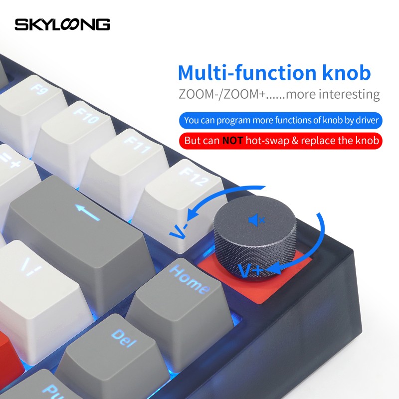 Optical Switch Factory - SKYLOONG 75% Gateron Yellow Optical