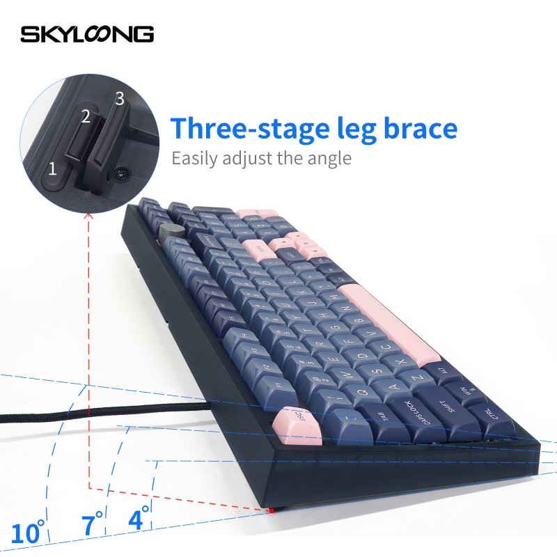 Multimedia Keyboard Manufacturer - Skyloong GK980 Multimedia Marco