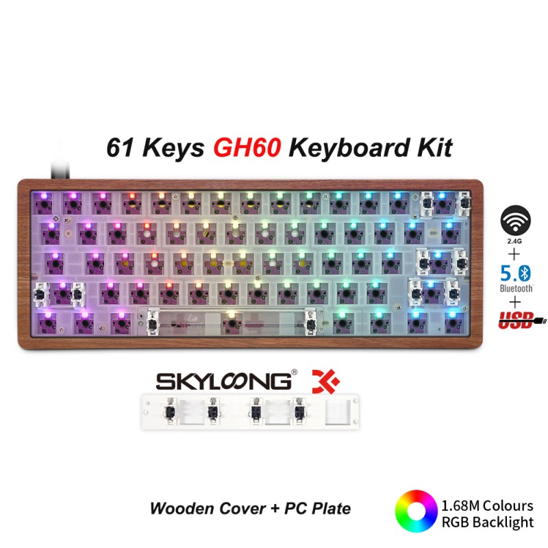 CNC Case Manufacturer - Customized CNC Case RGB Hot Swap