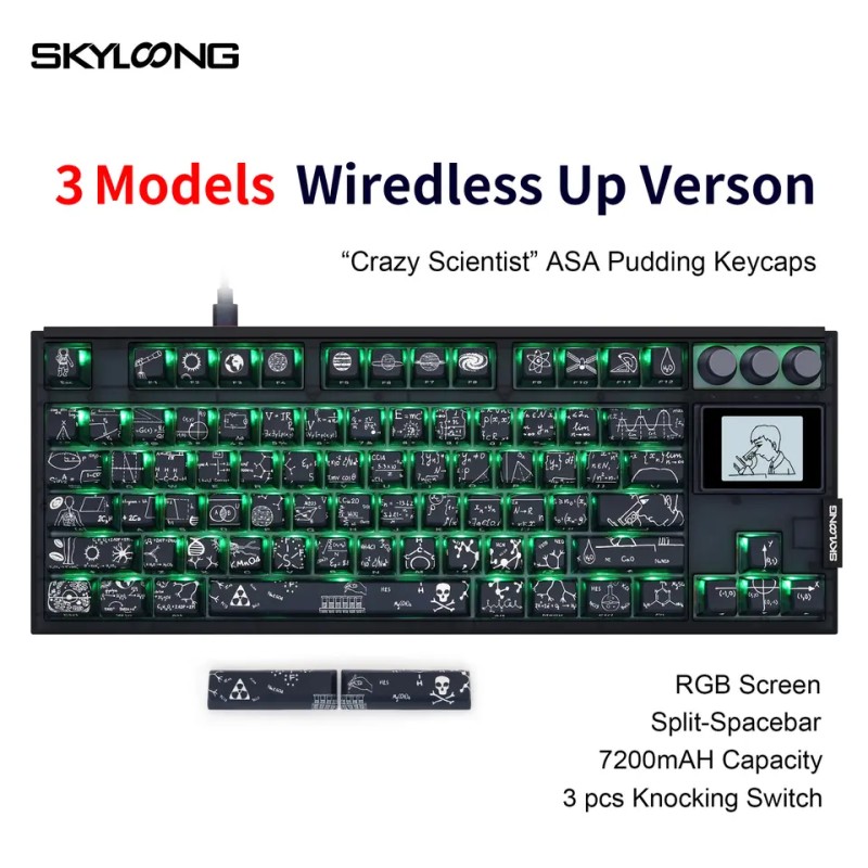 Christmas Keyboard Supplier - Skyloong Christmas Theme GK87 Pro
