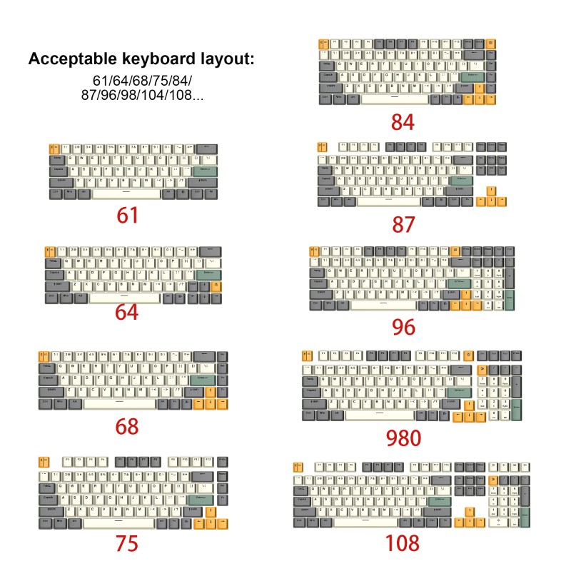 Cute Keycaps Manufacturer - Skyloong PBT Cute Key Caps