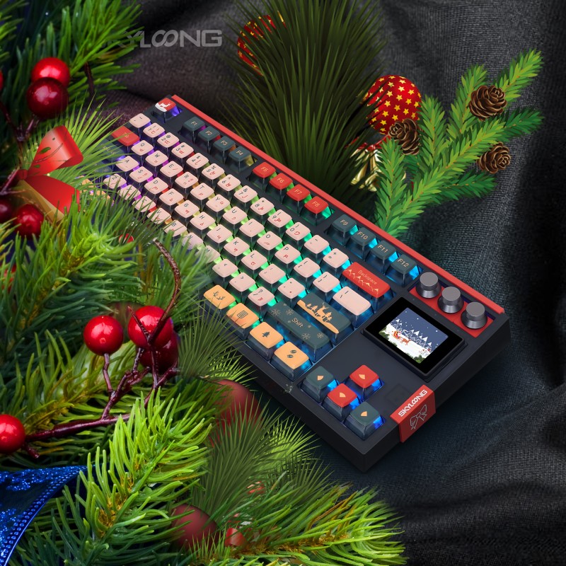 Christmas Keyboard Factory - Merry Christmas Keyboard Skyloong