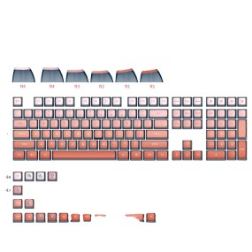 Pudding Keycaps Factory - Skyloong Twilight White Pudding Keycaps