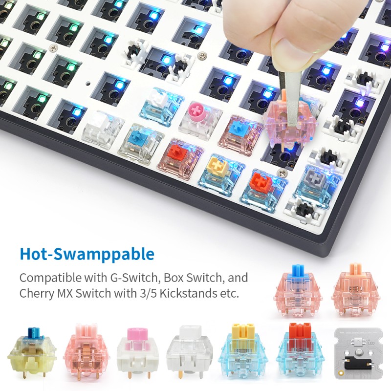 Number Pad Factory - Bluetooth Hot Swap GK21s USB Number