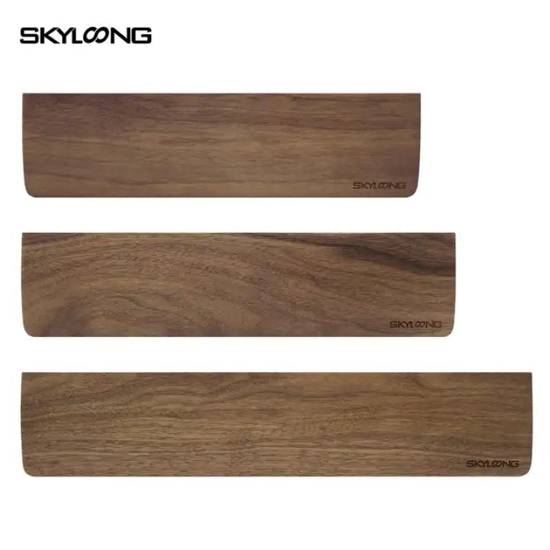 Support Pad Factory - Skyloong Popular Wooden Wrist Rest Keyboard