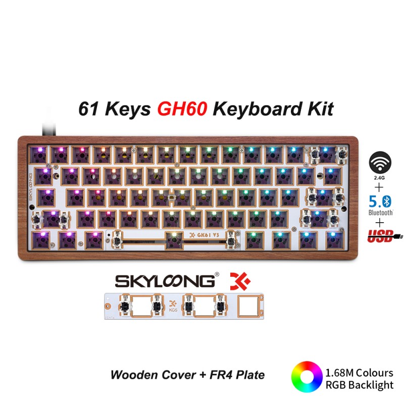 CNC Case Manufacturer - Customized CNC Case RGB Hot Swap