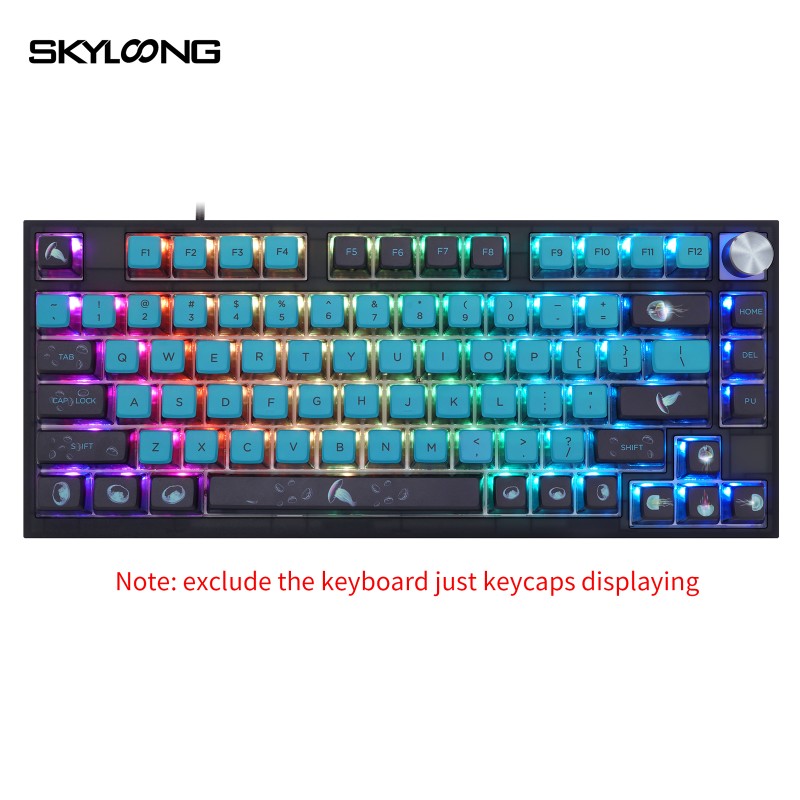 Jellyfish Keycaps Manufacturer - Skyloong Mechanical Keyboard Pudding