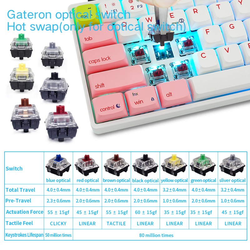 Mini Keyboard Factory - SKYLOONG 61 Keys 60% Wired Mechanical