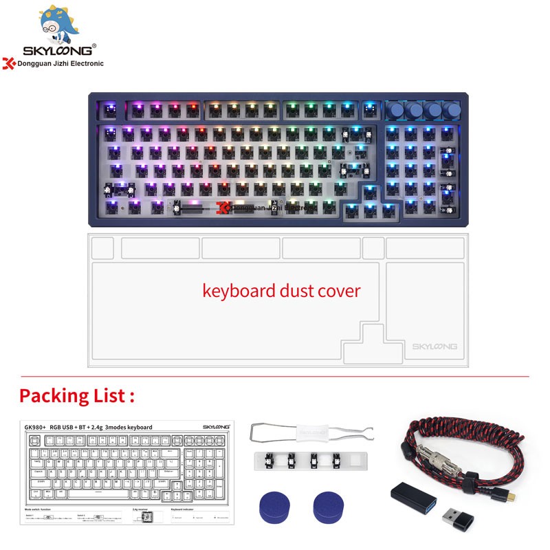 PCB Kit Supplier - Original Skyloong GK75 Leds Pcb