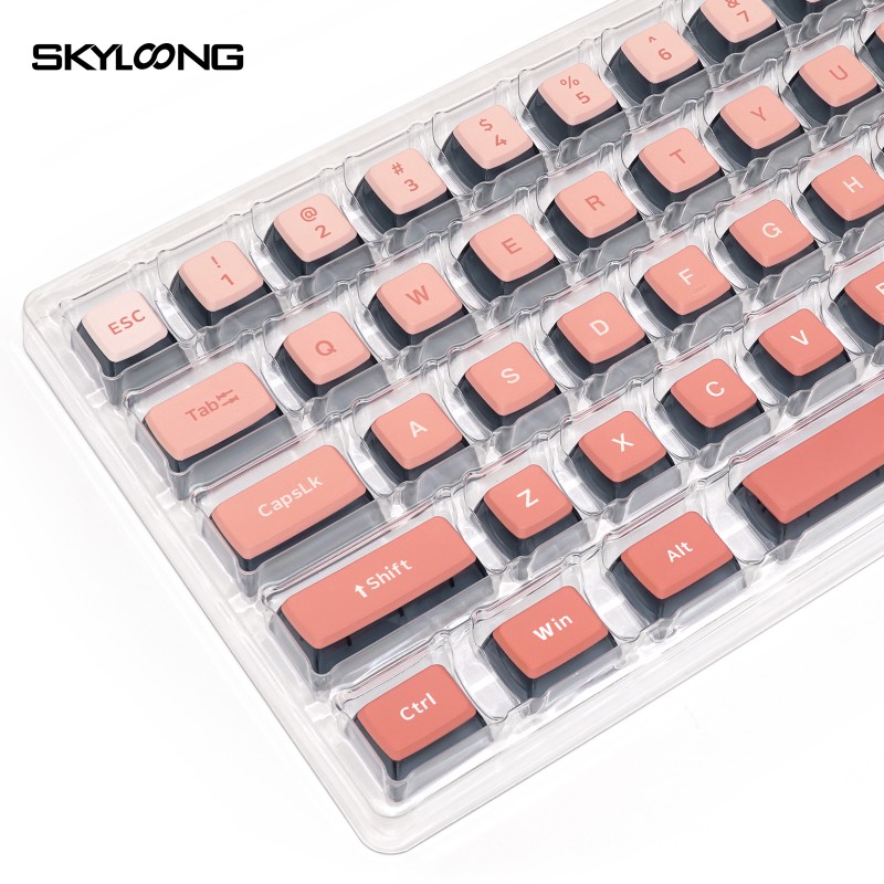 Pudding Keycaps Factory - Skyloong Twilight White Pudding Keycaps