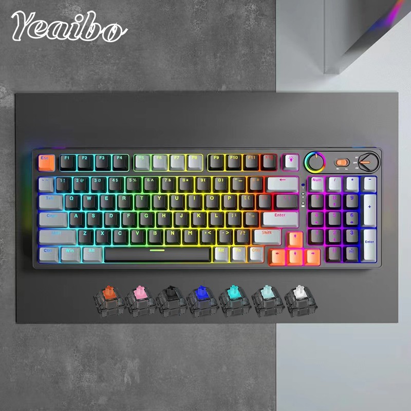 Mechanical Keyboard Manufacturer - RGB Switch Backlit Transparent Gamers Gaming