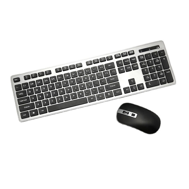 Wireless Keyboard Mouse Combo Factory - Chocolate Mute Soft Touch 2.4G
