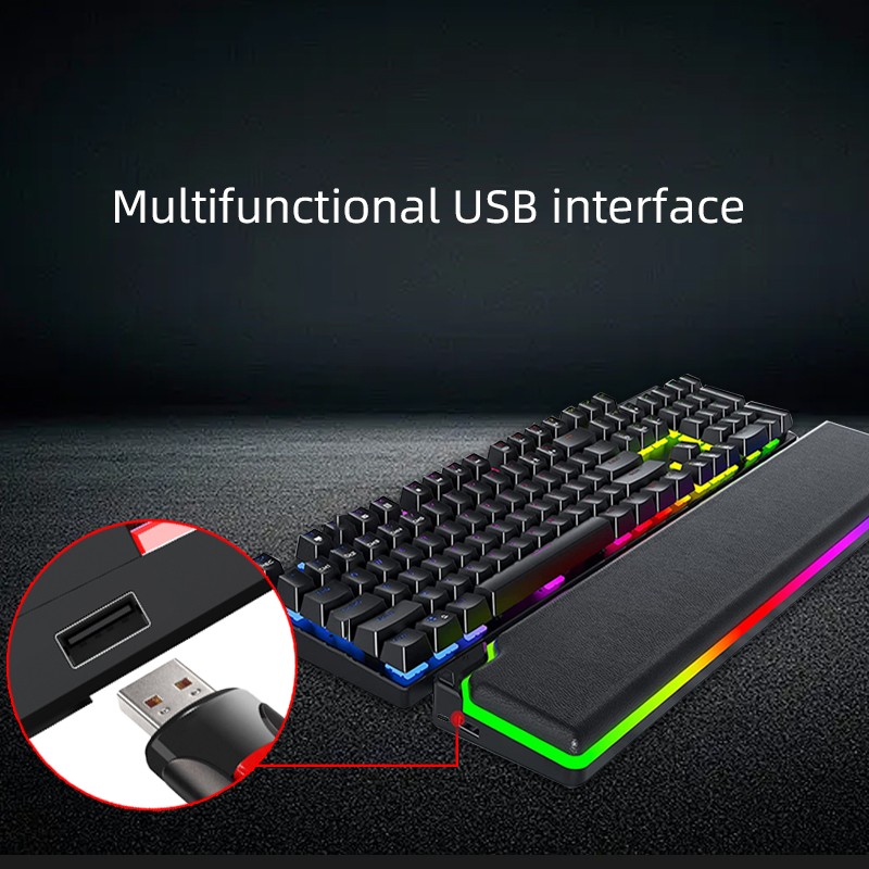 Game Mouse Pad Manufacturer - Wired RGB Luminous Large Size Extended Function