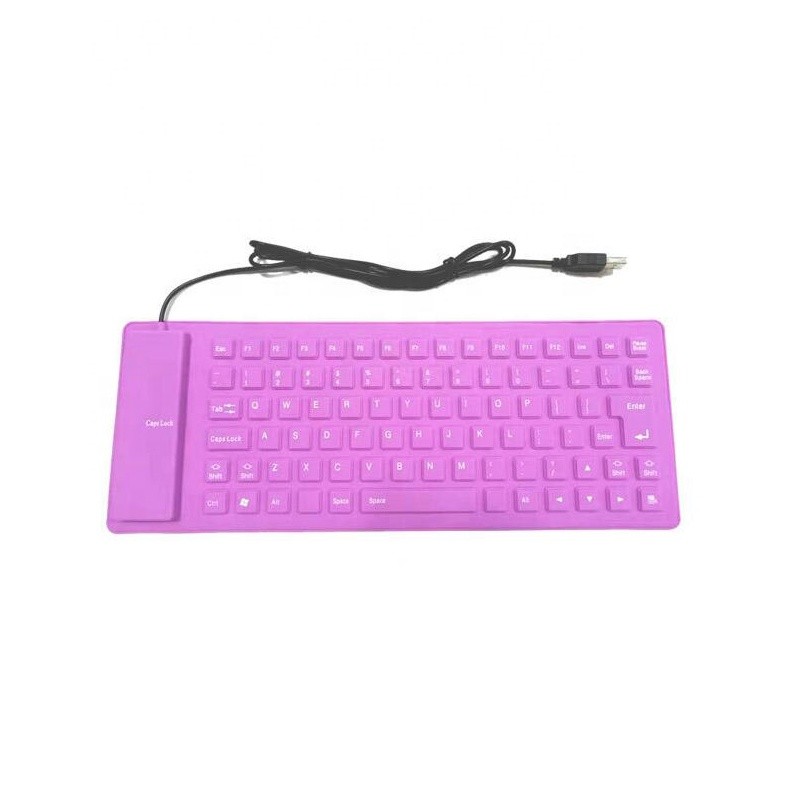 USB Silicone Keyboard Manufacturer - Waterproof Foldable 85 Keys Flexible