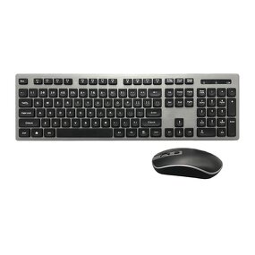 Wireless Keyboard Mouse Combo Factory - Chocolate Mute Soft Touch 2.4G