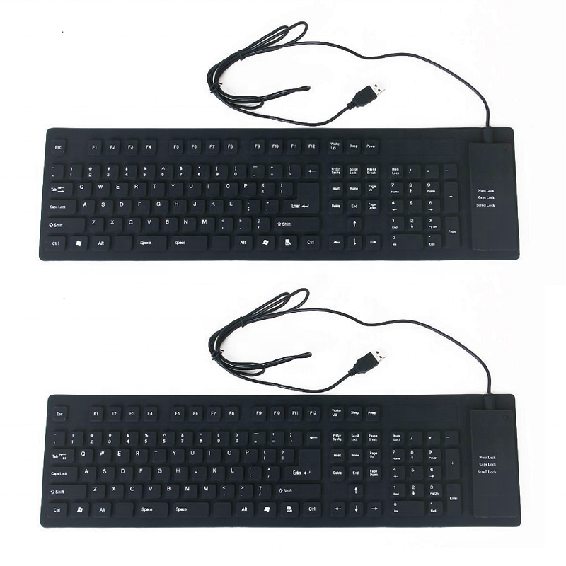 Universal Silicone Keyboard Manufacturer - Portable Folding Multi-color Eco Friendly