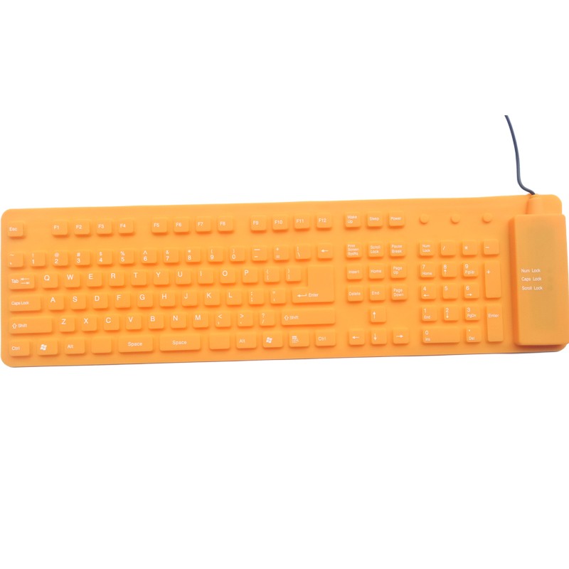 Universal Silicone Keyboard Manufacturer - Portable Folding Multi-color Eco Friendly
