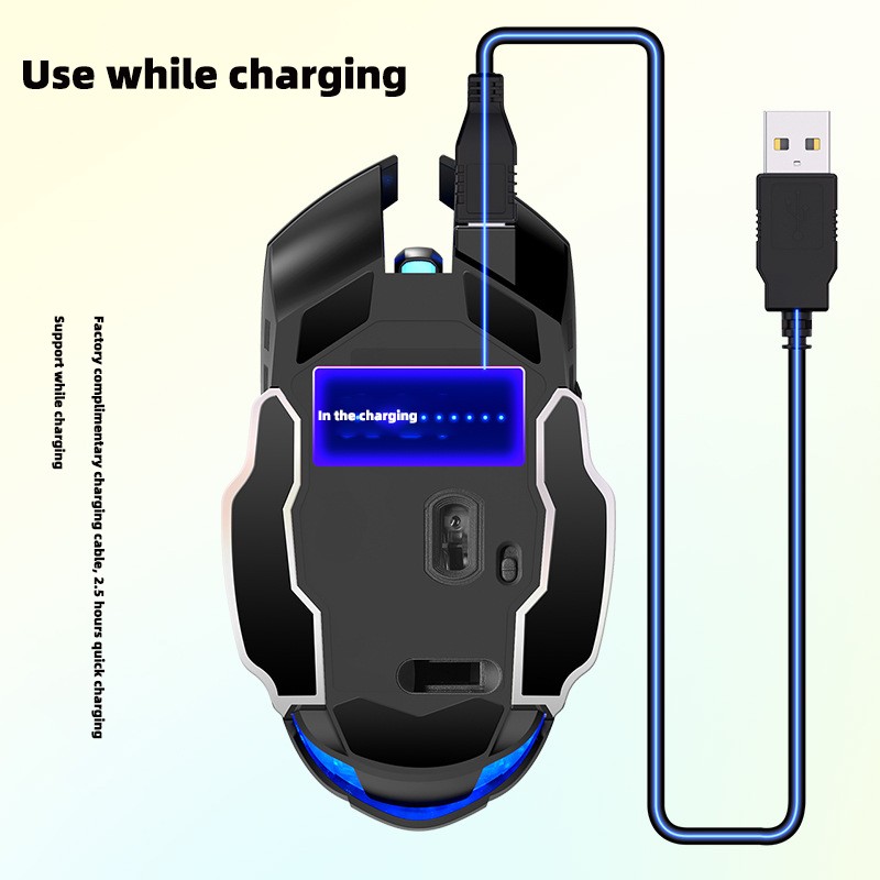 Wireless Gaming Mouse Factory - Luminescent Ergonomic Rechargeable Personalized