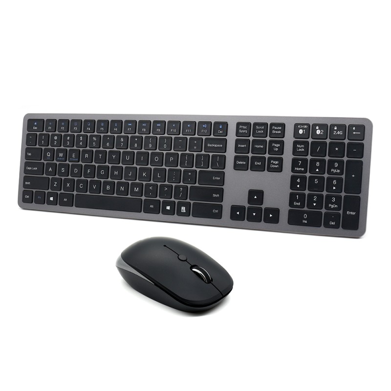 Wireless Keyboard Mouse Combo Manufacturer - Custom Ergonomic Qwerty Adjustable