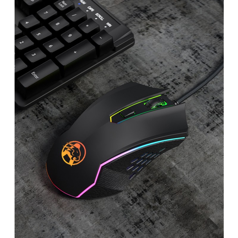 Gaming Mouse Manufacturer - USB Wired 6D Programmable Buttons LED Light