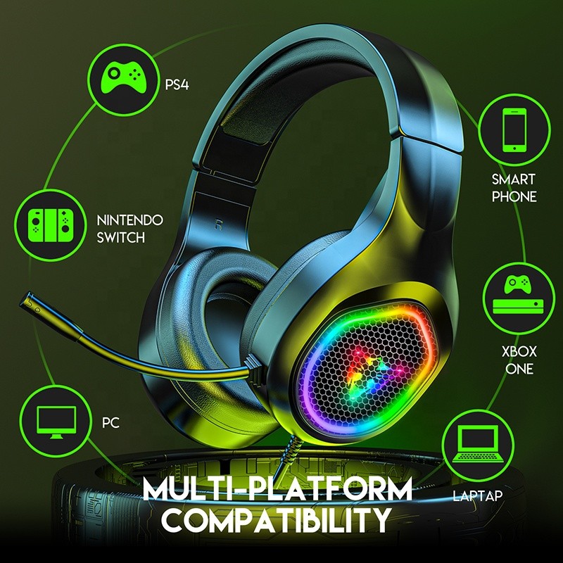 USB Gaming Headset Factory - Head-mounted 7.1 Channel Cross-border Private