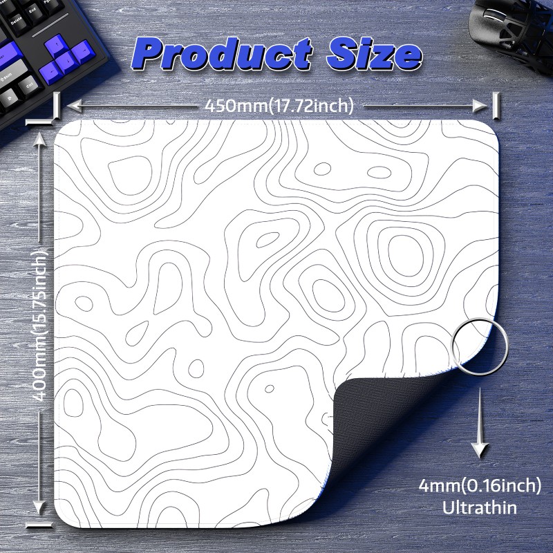 Glass Gaming Mouse Pad Manufacturer - Tempered Glass Non-Slip Waterproof
