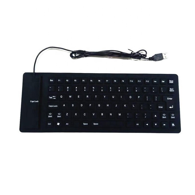 USB Silicone Keyboard Manufacturer - Waterproof Foldable 85 Keys Flexible