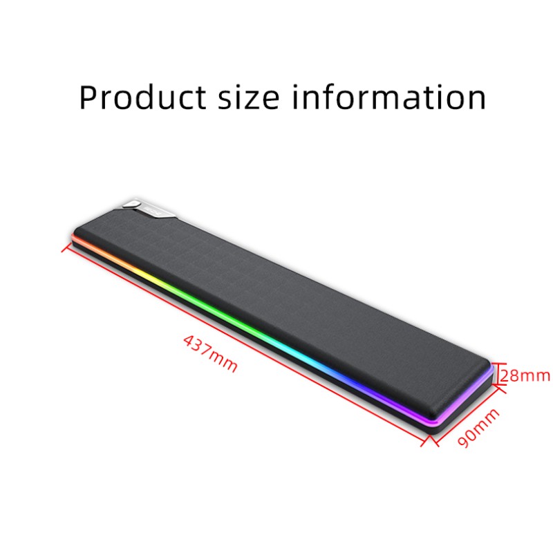 Game Mouse Pad Manufacturer - Wired RGB Luminous Large Size Extended Function