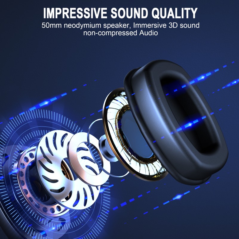 Gaming Headphones Factory - USB 3.5mm Over-ear Heavy Bass Music Wired