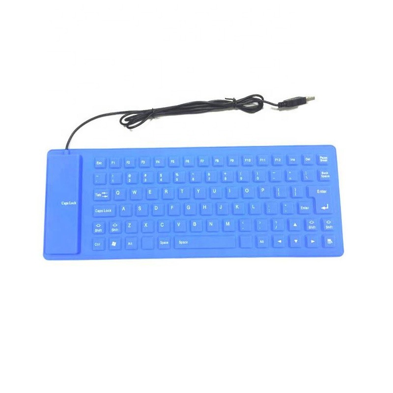 USB Silicone Keyboard Manufacturer - Waterproof Foldable 85 Keys Flexible