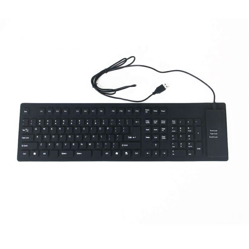 Universal Silicone Keyboard Manufacturer - Portable Folding Multi-color Eco Friendly