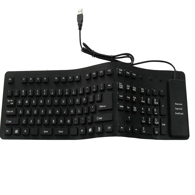 Universal Silicone Keyboard Manufacturer - Portable Folding Multi-color Eco Friendly