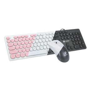 Punk Keyboard Manufacturer - OEM Custom Round Button Colorful Gaming Keyboard