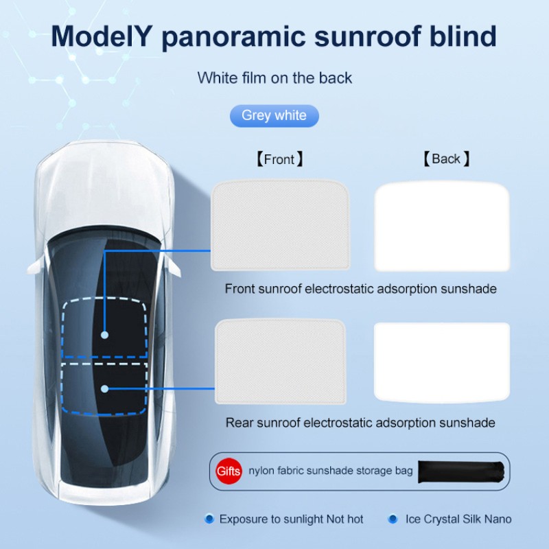 Sunshade Manufacturer - Car Sunshade for Tesla Model