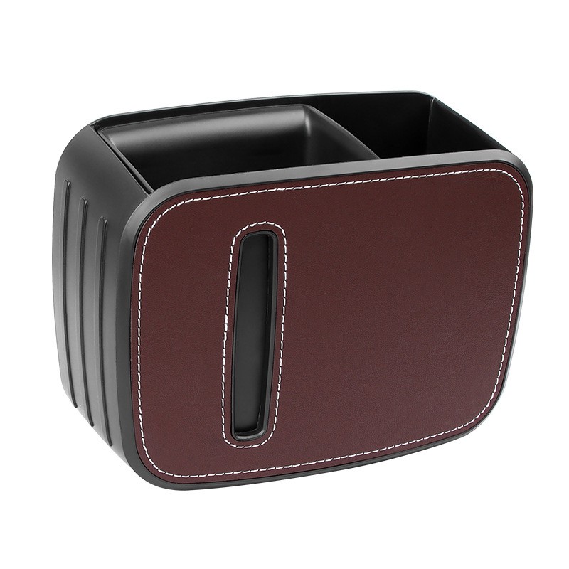 Trash Can Factory - Modern Leather Car Trash Can