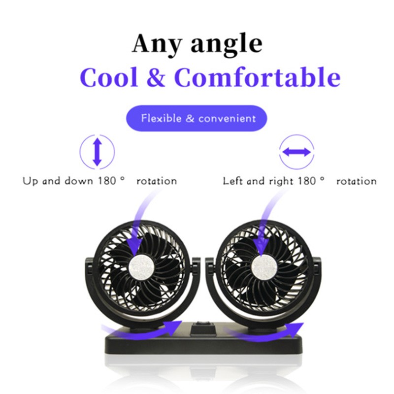 Cooling Fan Supplier - Wholesale 4 Inch Double-Head