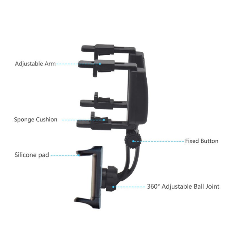 Car Mount Supplier - Universal Rotatable Retractable