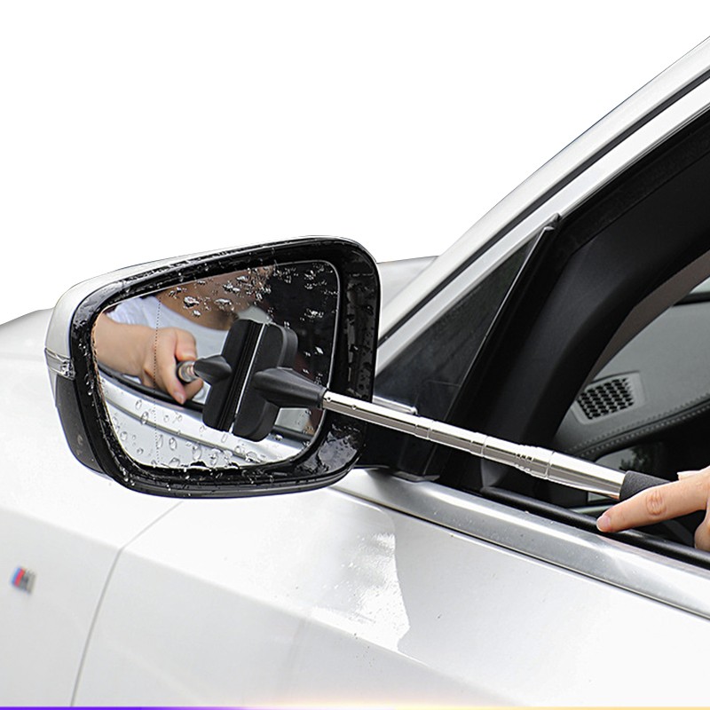 Car Cleaner Factory - Portable Car Rearview Mirror Wiper
