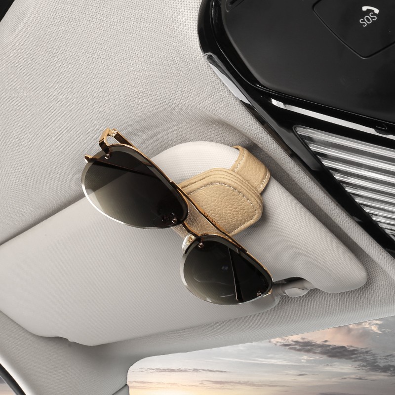 Sunglasses Holder Manufacturer - Magnetic Leather Sunglasses