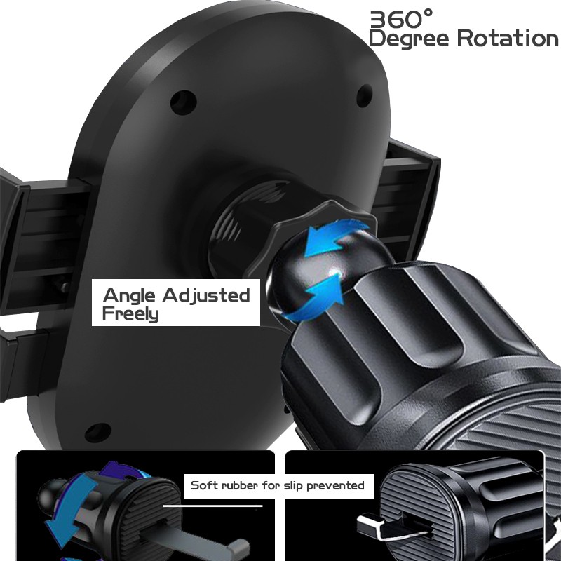 Air Vent Holder Supplier - 360 Degree Rotatable Flexible