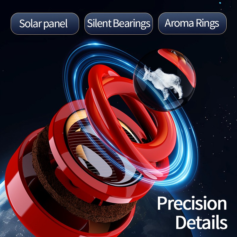 Double Ring Supplier - Solar Powered Double Ring Ball