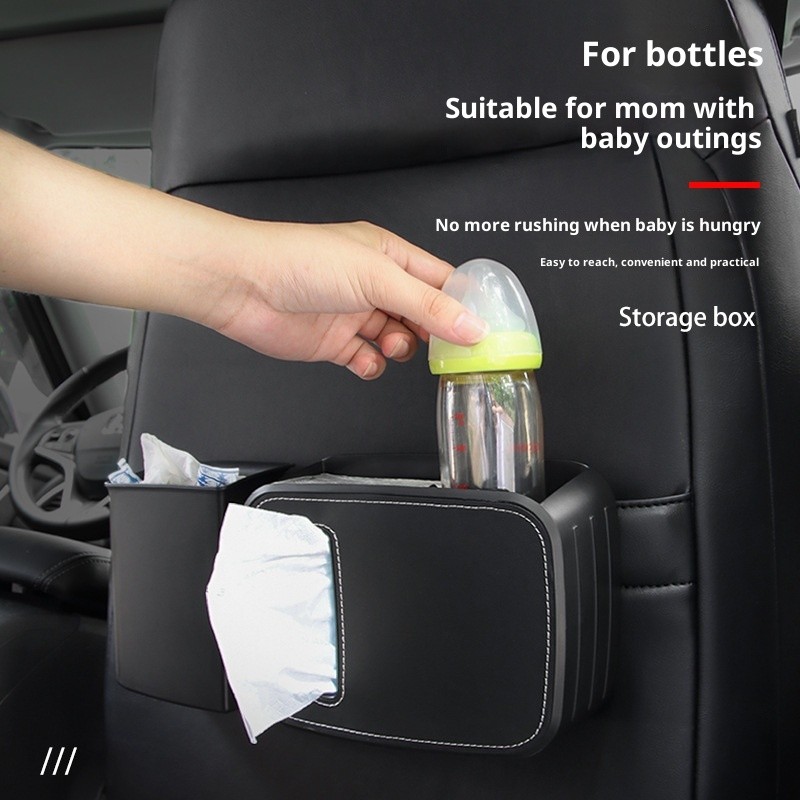 Trash Can Factory - Modern Leather Car Trash Can