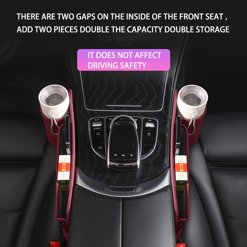 Slit Pocket Supplier - Multifunctional PU Leather Car